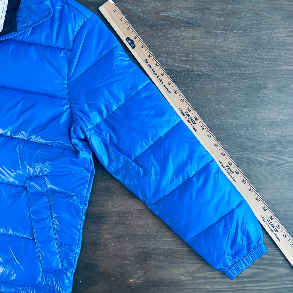 Gap ColdControl Puffer Jacket Mens Small Blue Wat… - image 3